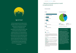 Jaarbericht 2015 Agri & Food
