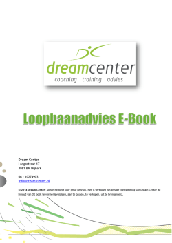 HIER het - Dream Center Loopbaanbegeleiding