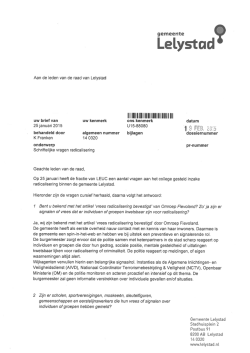 LEUC neemt geen genoegen met antwoorden radicalisering