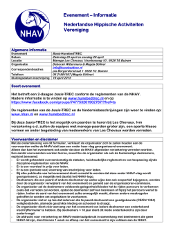 Informatie over de HunebedTREC