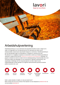 hier de leaflet over arbeidshulpverlening