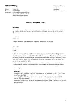 PDF document | 8 pagina`s | 78 kB Besluit