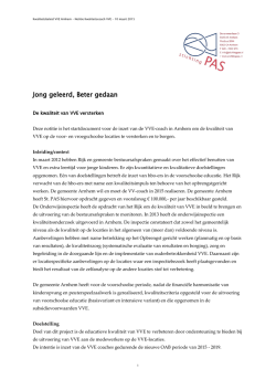 hier de gehele notitie kwaliteitscoach VVE