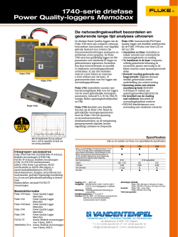 1740-serie driefase Power Quality