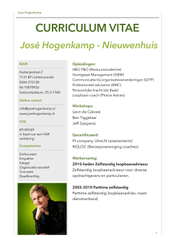 CV Jose Hogenkamp-1