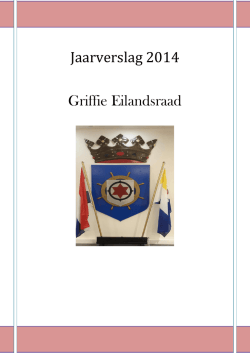 Jaarverslag 2014 - KIKO TA PASANDO NOTISIA.