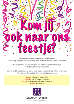 en de D] zorgt voor goede muziek!