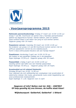 voorjaar2015 - de Baandert