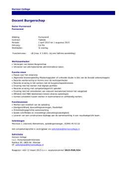 Docent Burgerschap