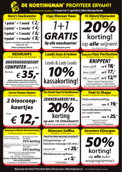 Eibergen - De Kortingman