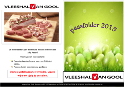 bekijk actiefolder - Vleeshal Van Gool