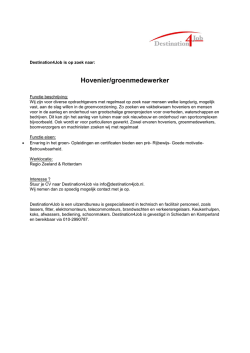 Hoveniers