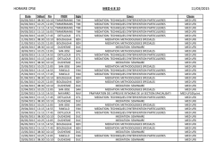 HORAIRE CPSE MED 6 8 10 11/03/2015