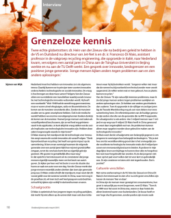 Grenzeloze kennis - Open Universiteit Nederland