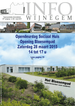 Info maart-april 2015