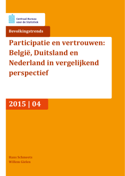 België, Duitsland en Nederland in vergelijkend perspectief