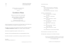 Godelieve Maes - Wase Begrafenissen