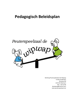 pedagogisch beleidsplan (pdf)