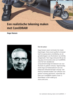 Een realistische tekening maken met CorelDRAW