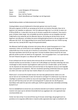 Goor, Hof Van Twente Onderwerp: Klacht, Betreffende aan V