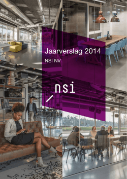 Jaarverslag 2014