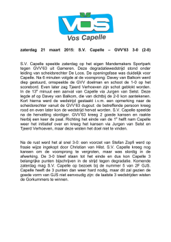 GVV`63 - SV Capelle