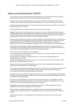 Verhuurvoorwaarden - Hengelsport Nederland