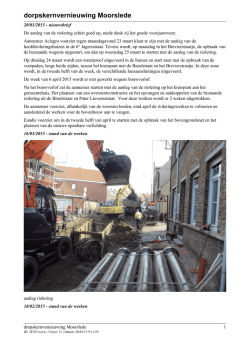 dorpskernvernieuwing Moorslede