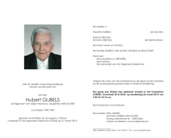 Hubert GIJBELS