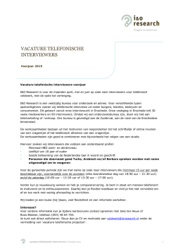 Klik hier - I&O Research
