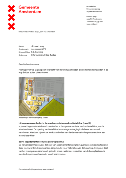 informatiebrief Kop Zuidas maart 2015[1]