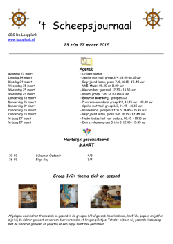 NIEUWSBRIEF www