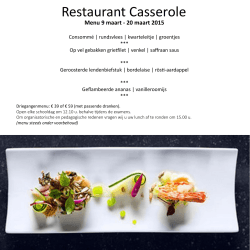 Restaurant Casserole