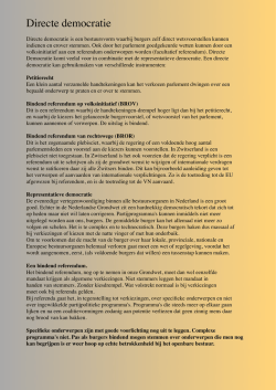 Directe Democratie