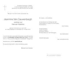 Jeannine Van Cauwenbergh