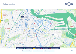 Vaarkaart Amsterdam
