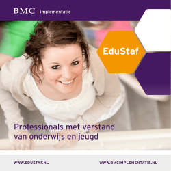 EduStaf - BMC Implementatie