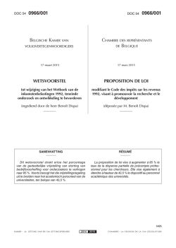 DOC 54 0966/001 DOC 54 0966/001