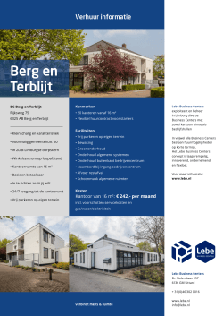 Berg en Terblijt - LEBE Business Centers