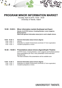 globale programma