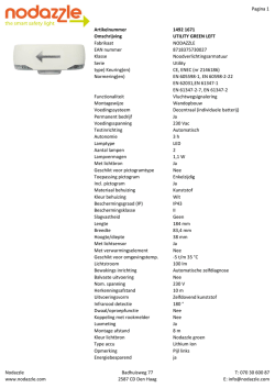Datasheet - Nodazzle