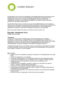 Educatief medewerker
