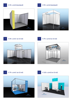 Impressie standbouw