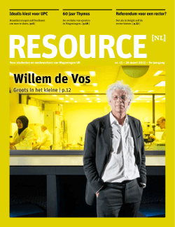 Resource - Wageningen UR