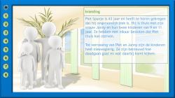 Inleiding Piet Spanje is 43 jaar en heeft te horen