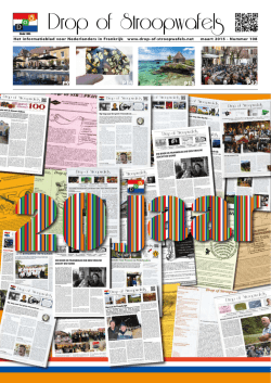 DoS 108-maart 2015 - De Nederlandse Vereniging voor Parijs en