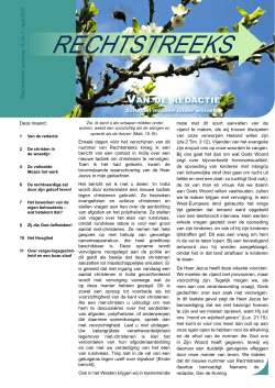"Rechtstreeks" jaargang 12, Nr. 4 - april 2015
