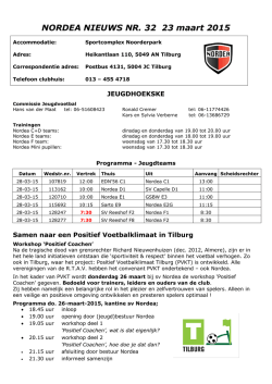 JPS Nieuws - SV Nordea