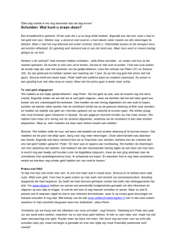 Artikel voor in personeelsblad
