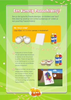 Een kunstig Paasschilderij!